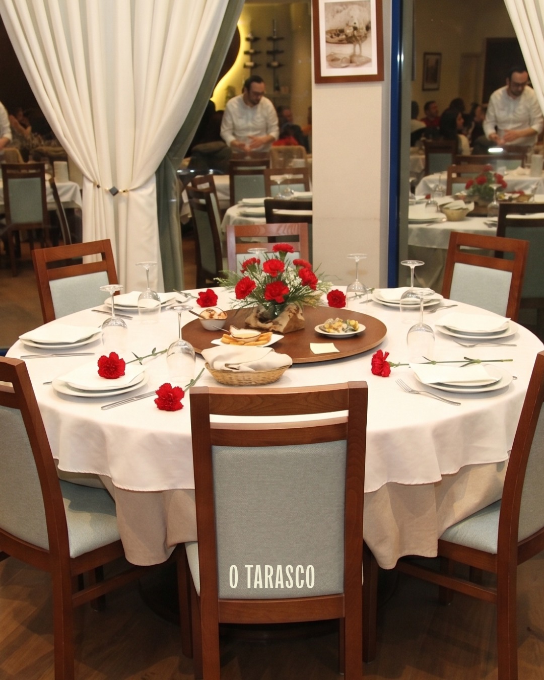 Sala do restaurante O Tarasco
